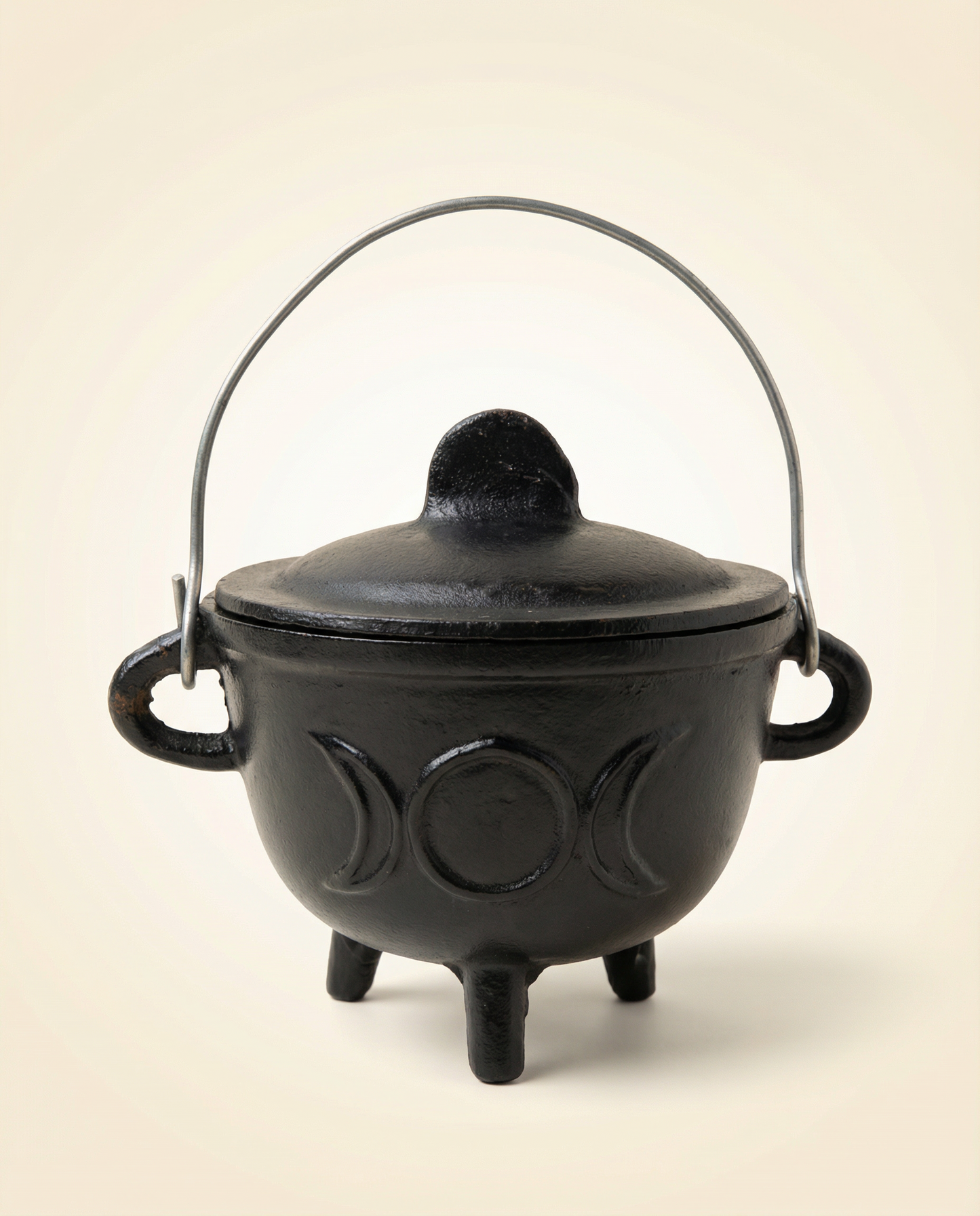 Triple Moon Cast Iron Cauldron