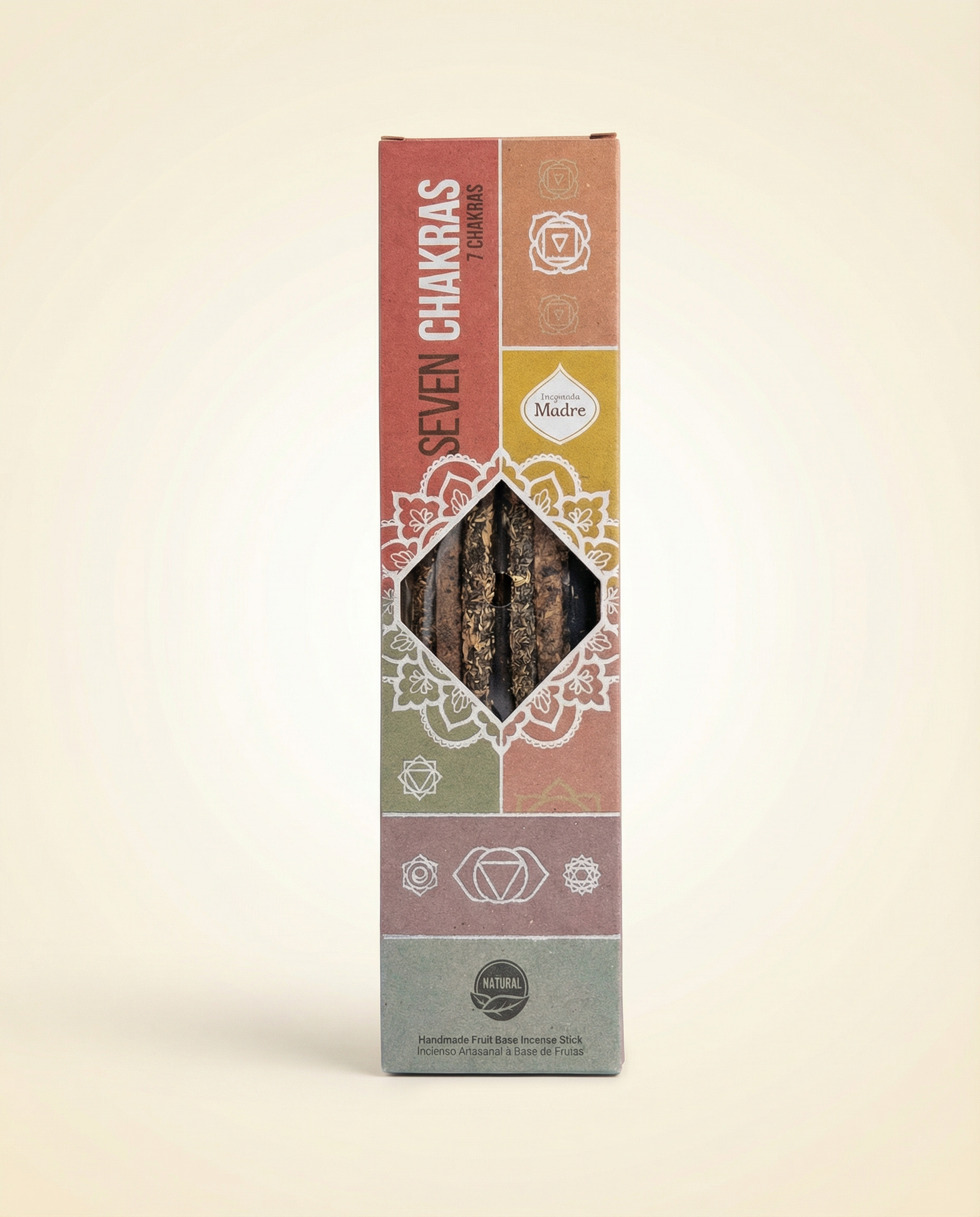 Sagrada Madre 7 Chakras Incense Sticks