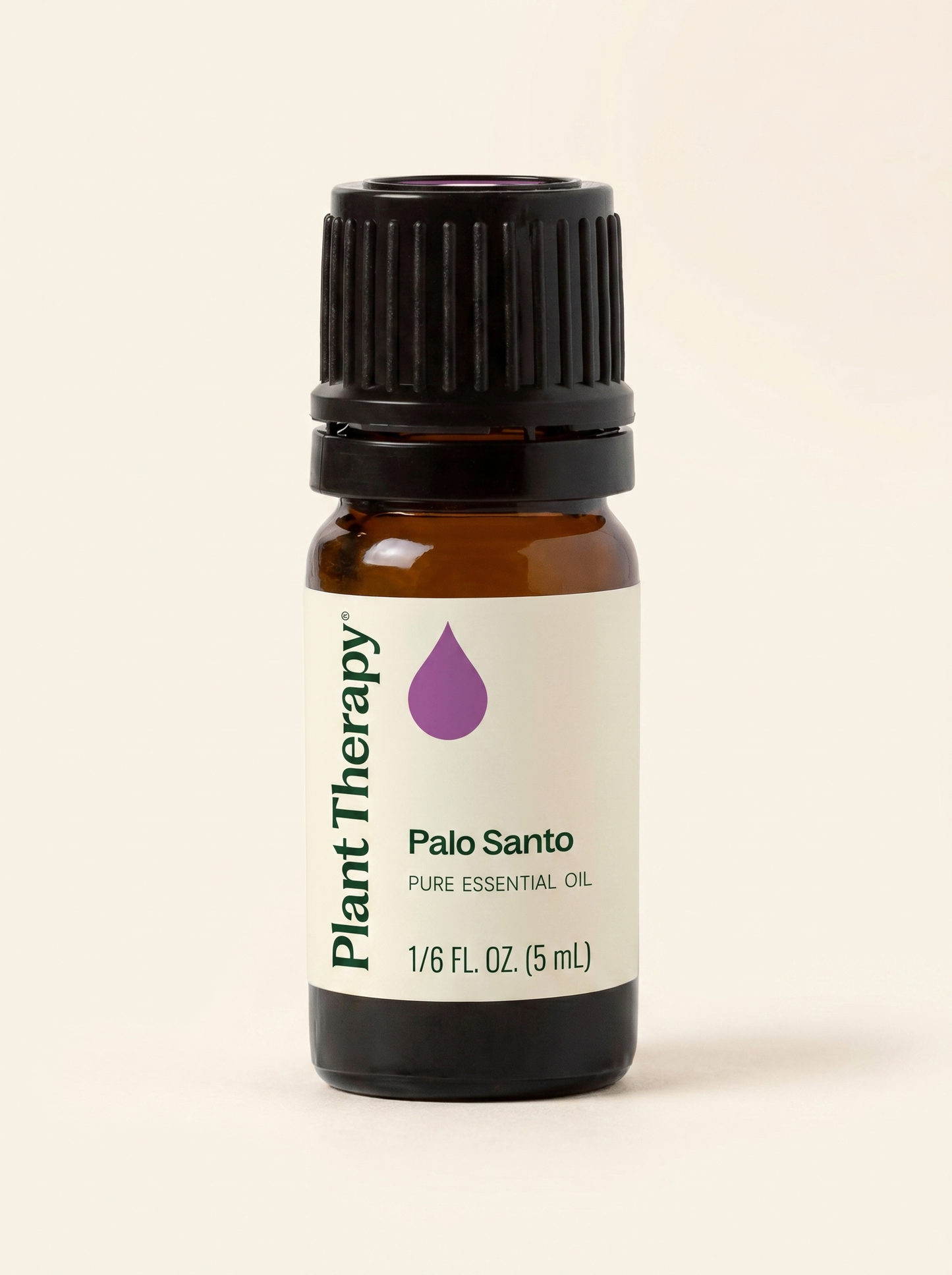 Bottle of palo santo essential oil