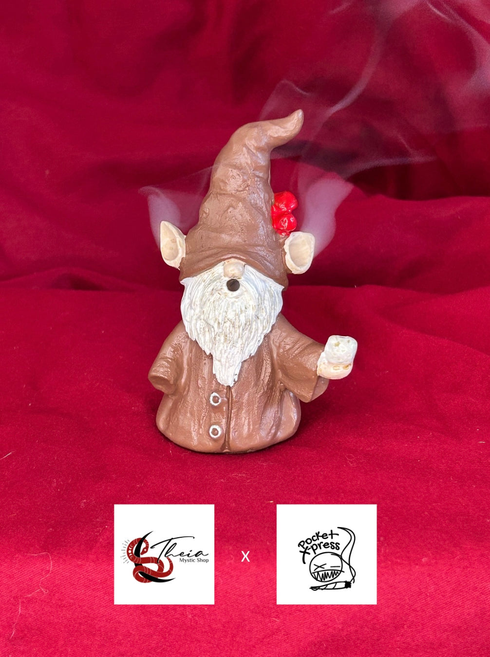 Gnome Incense Cone Burner