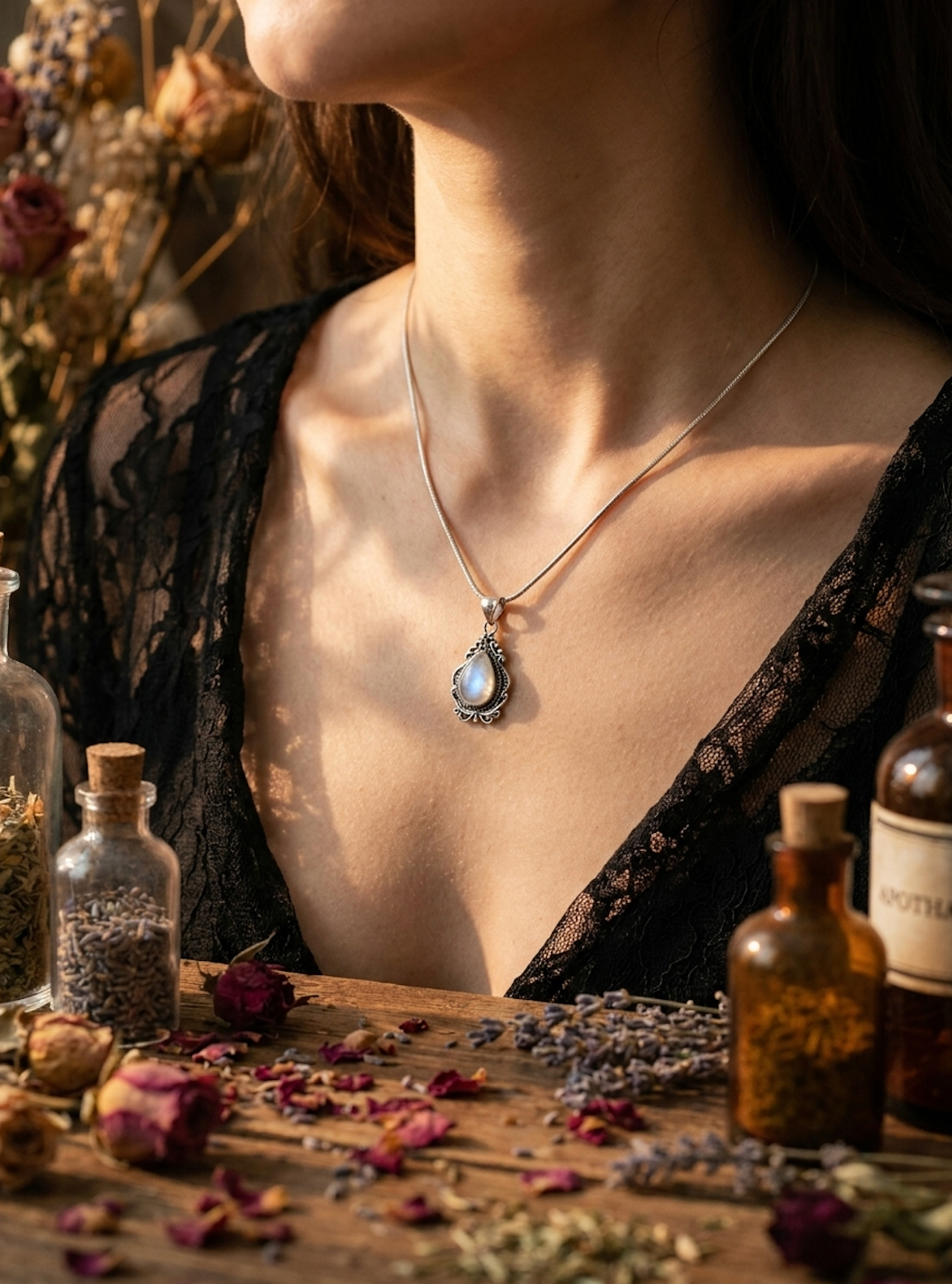 Moonstone | Silver | Pendant