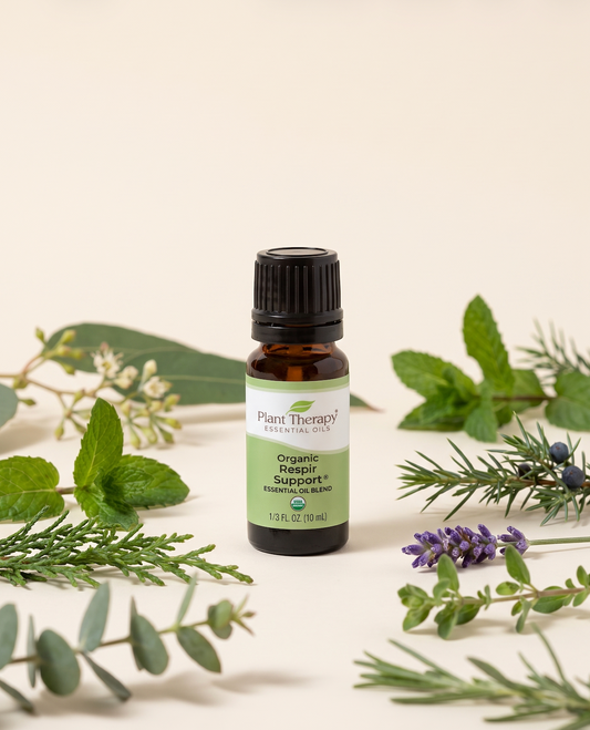 Respir Support Essential Oil | Plant Therapy | Organic