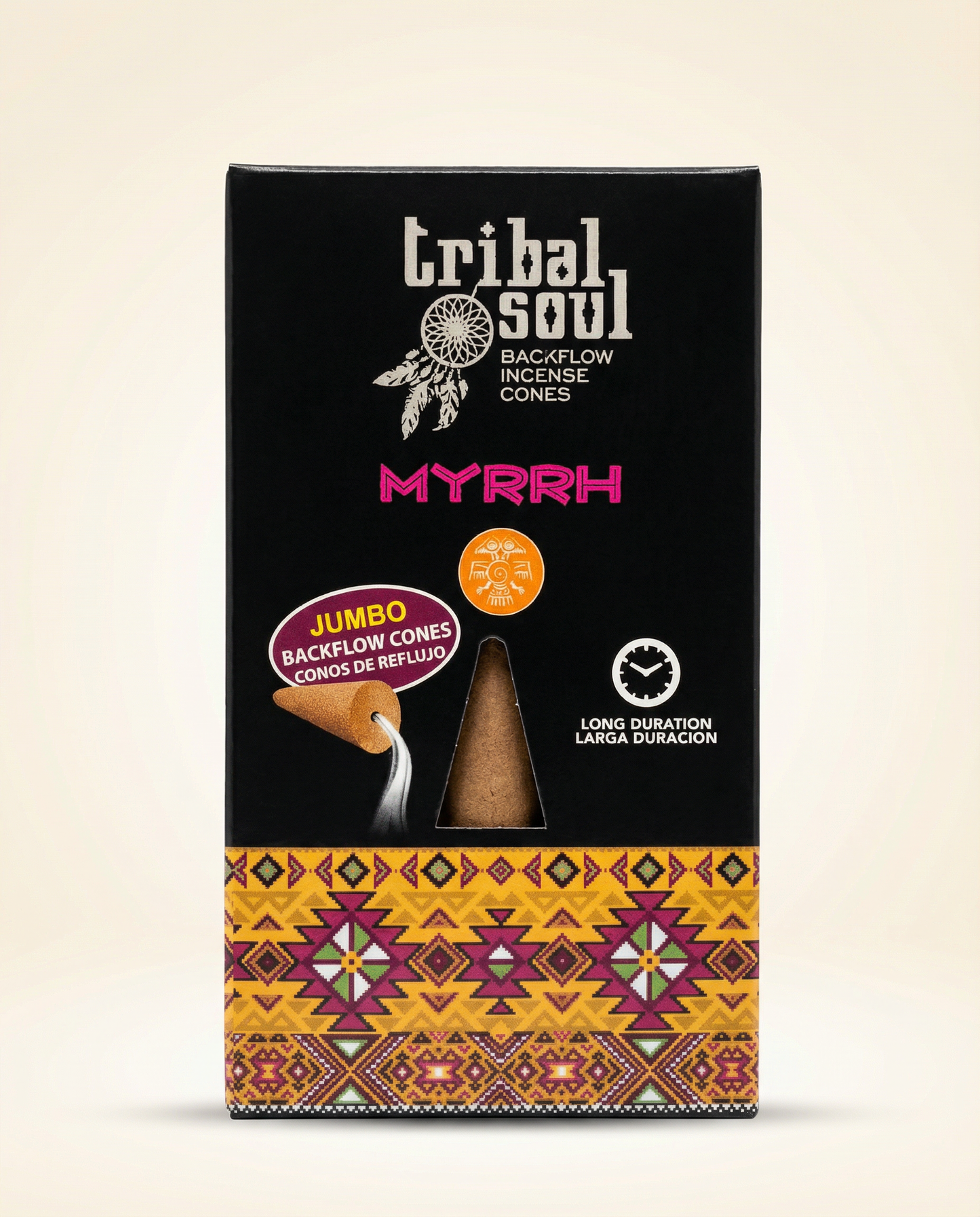 Tribal Soul Myrrh Backflow Incense Cone
