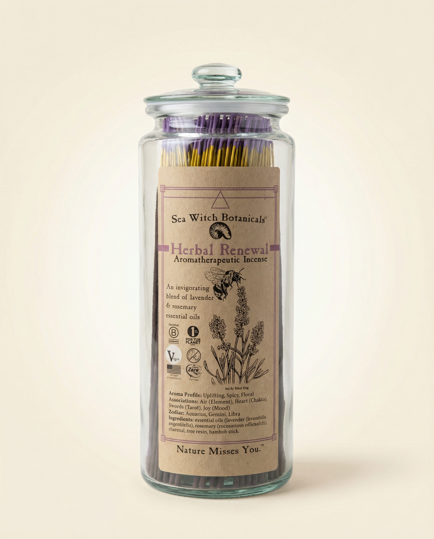 Sea Witch Botanicals Aromatherapeutic Incense Sticks