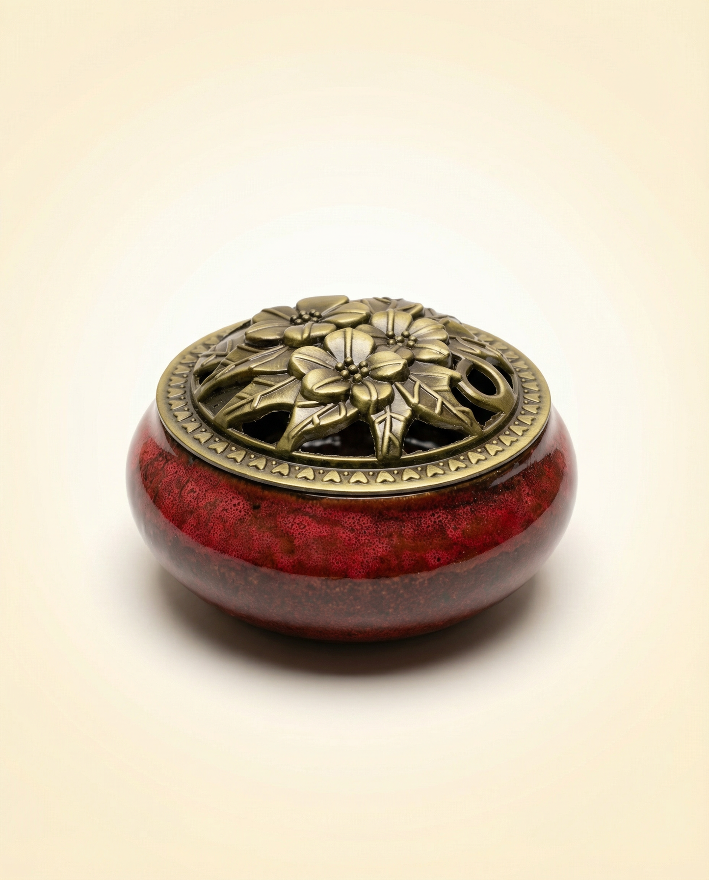 Sagrada Madre Round Incense Bowl