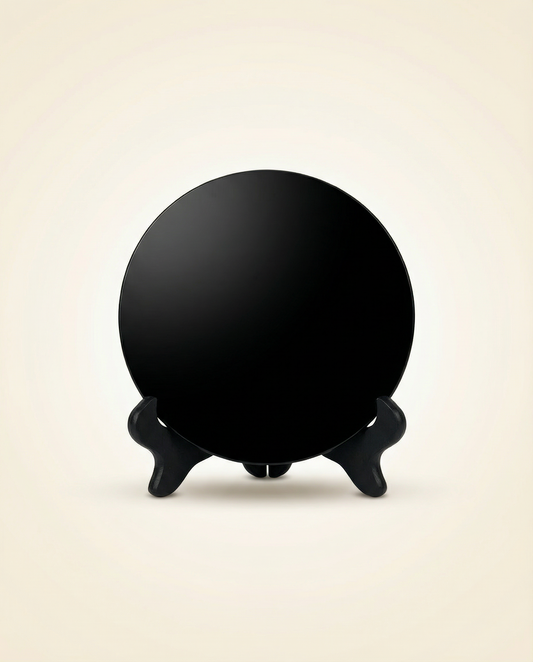 Obsidian Scrying Mirror