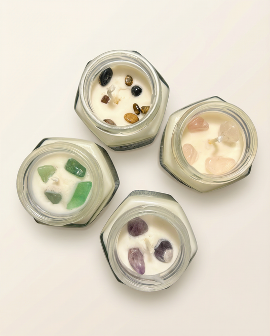 Handmade Soy Wax Scented Intention Candle 3.5 oz