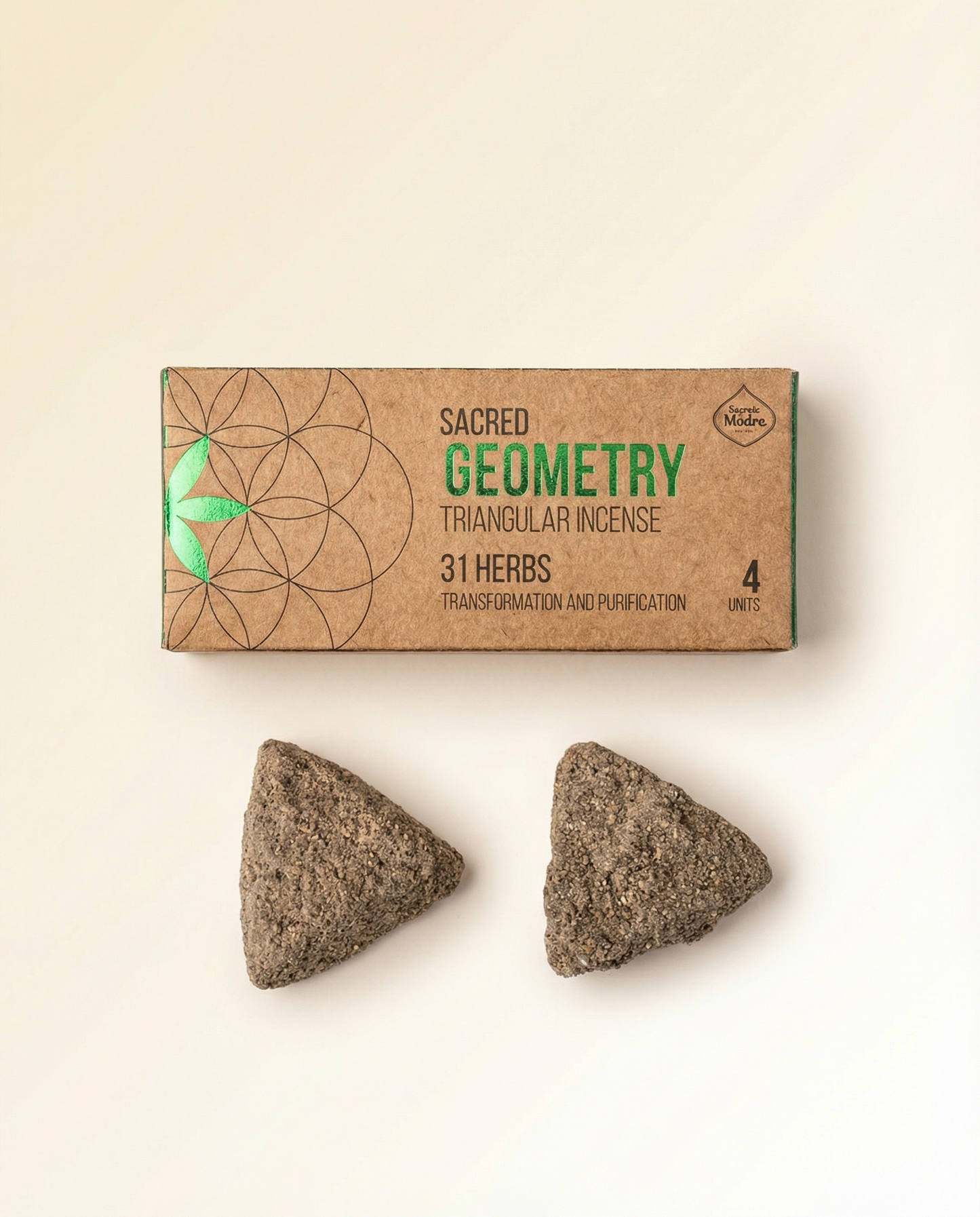 Sagrada Madre Sacred Geometry  Triangular Incense