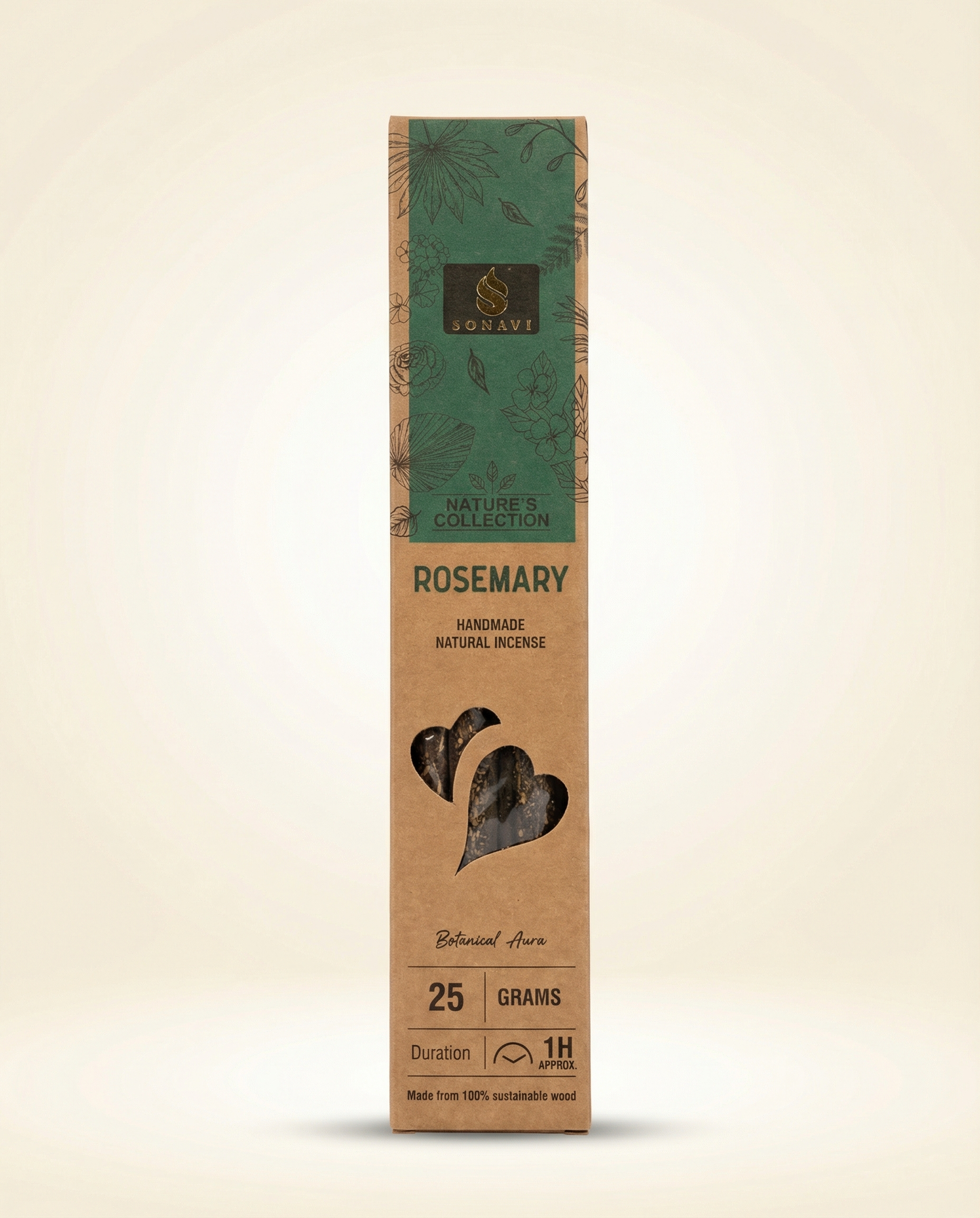 Sonavi Nature's Collection Organic Incense Sticks