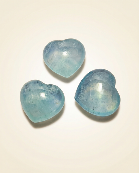 Aquamarine Mini Heart