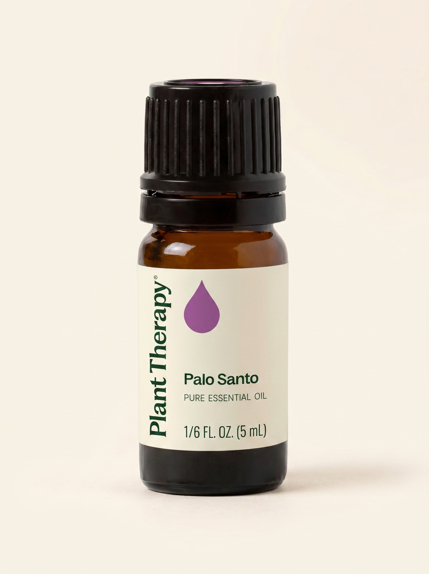 Bottle of palo santo essential oil