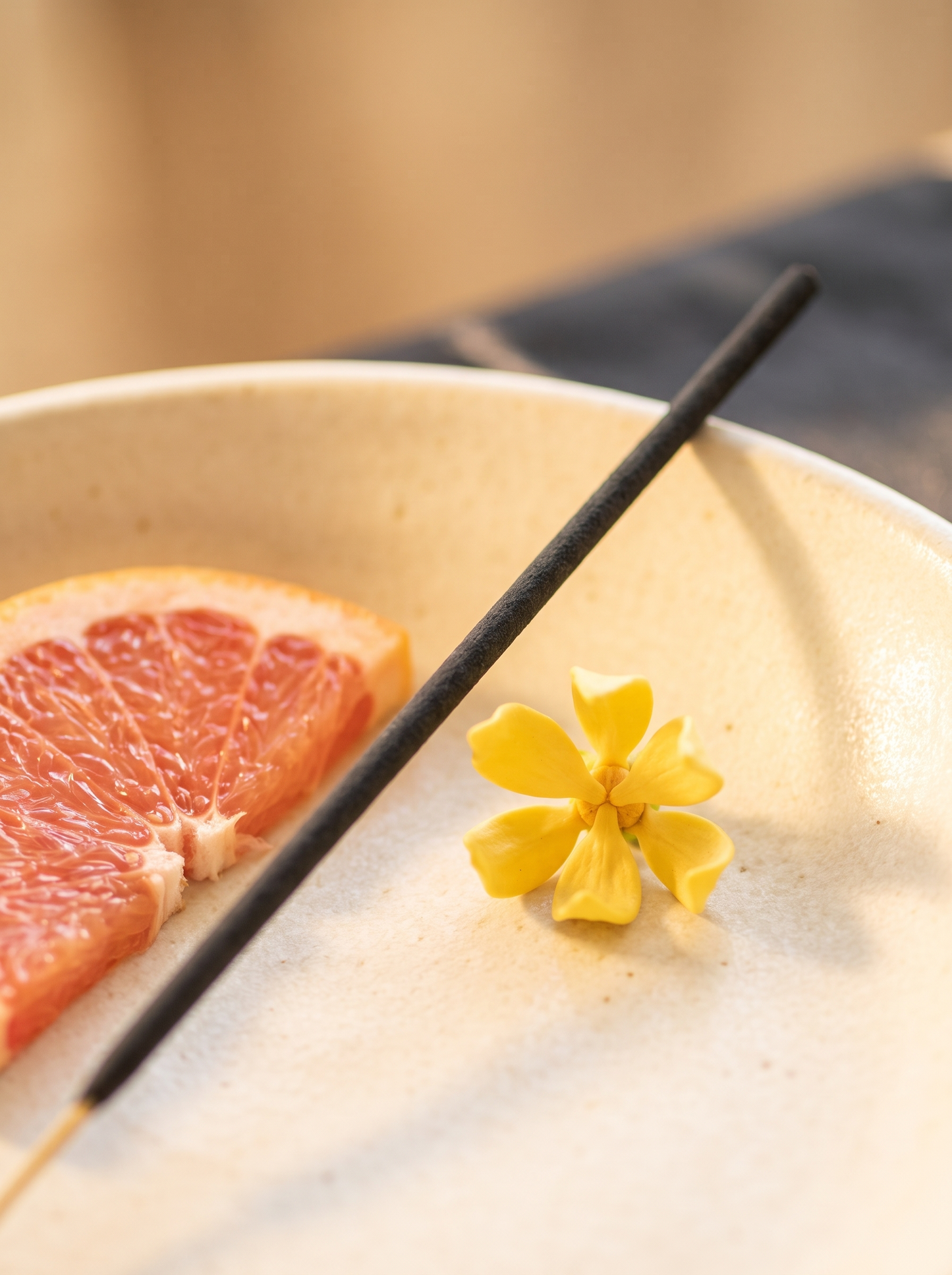 Sea Witch Botanicals Full Moon incense stick with grapefruit and flower